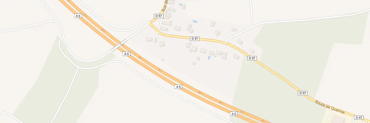 Plan du 12 Rte de Quenne à Venoy