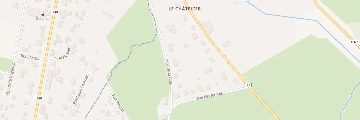Plan du 33 Rue de la Giéze à Saint-Prix