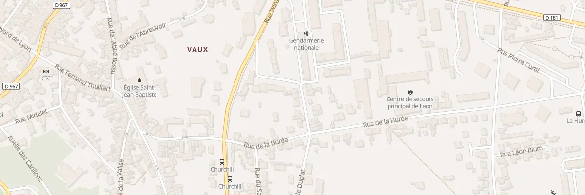 Plan du 10 Rle Morin à Laon