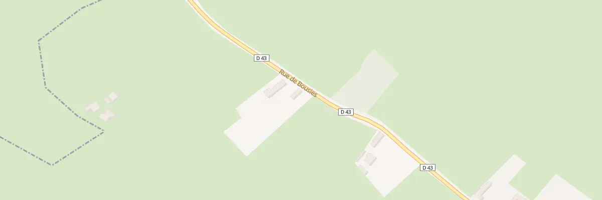 Plan du 87 Rue de Bousies à Fontaine-au-Bois