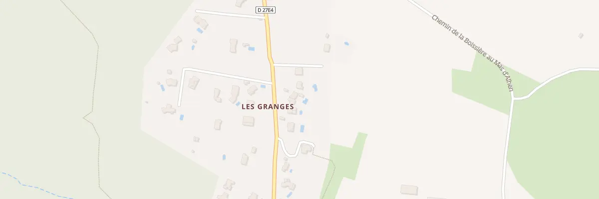 Plan du 5499 Martinaigues à La Boissière