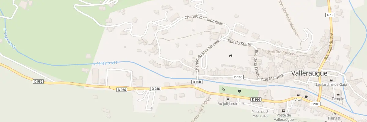 Plan du 5087 Rue du Mas Carle à Val-d’Aigoual