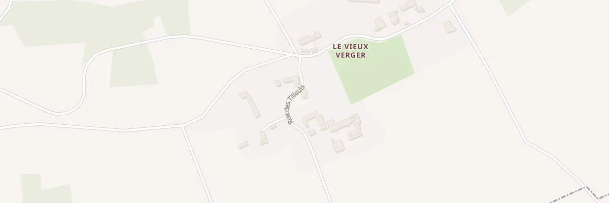 Plan du 1 Rue des Tilleuls à Cérilly