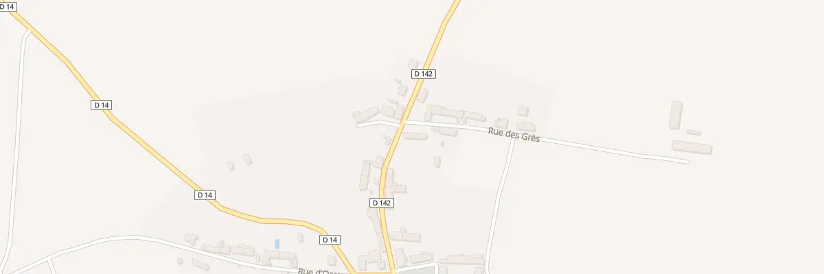 Plan du 1 Rue des Grés à Dravegny