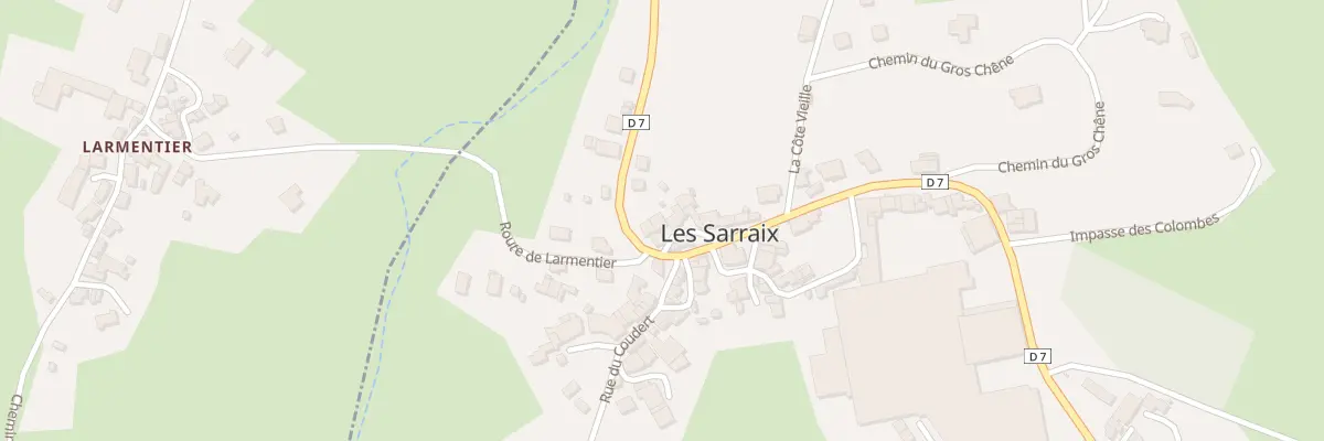Plan du 5 Rue des Moineaux à Celles-sur-Durolle