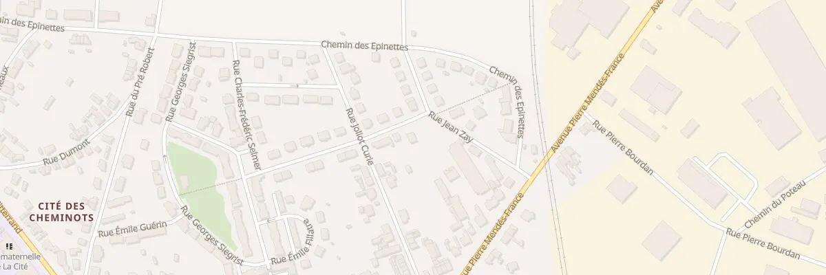 Plan du 18 Rue Jean Allégrini à Laon