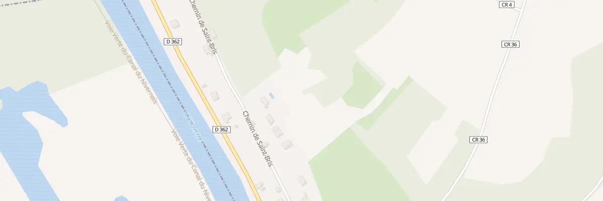 Plan du 42 Che de St Bris à Vincelottes