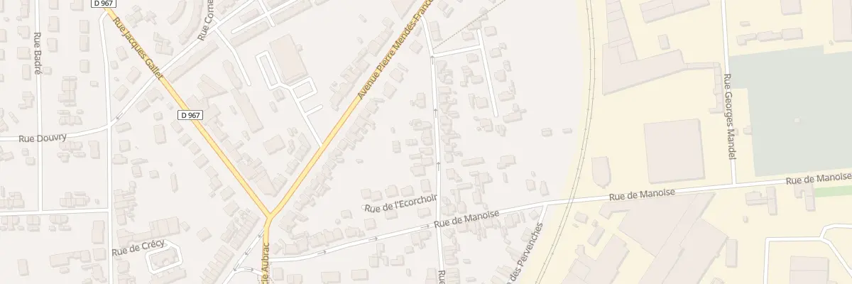 Plan du 33 Rue de l’Ecorchoir à Laon