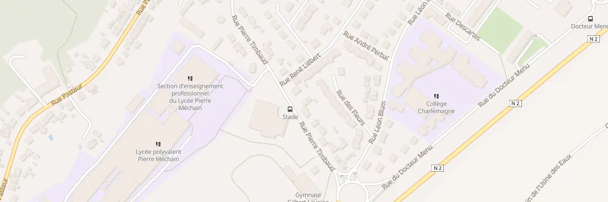 Plan du 37 Rue Pierre Timbaud à Laon