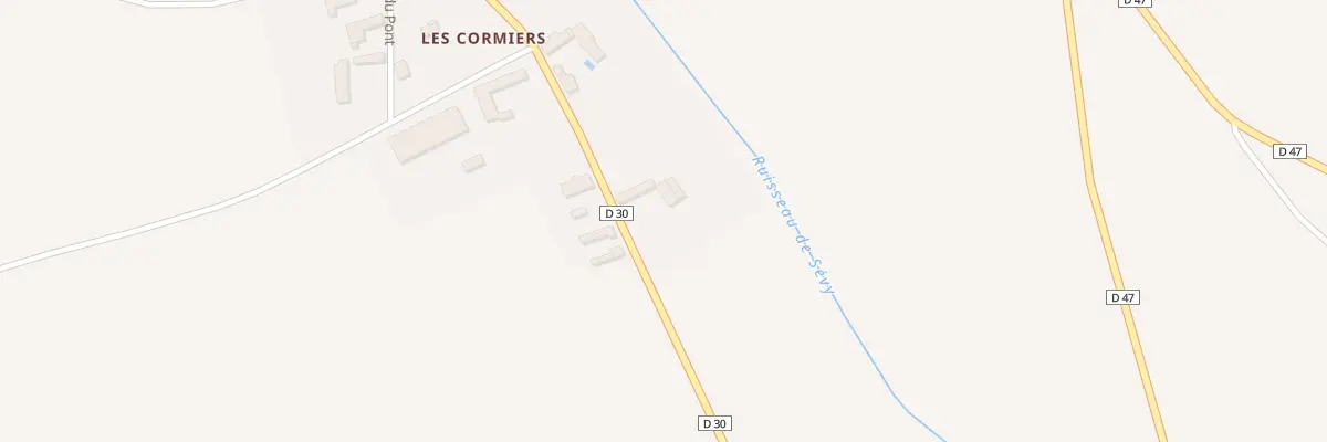 Plan du 6 Rue des Alisiers à Fournaudin