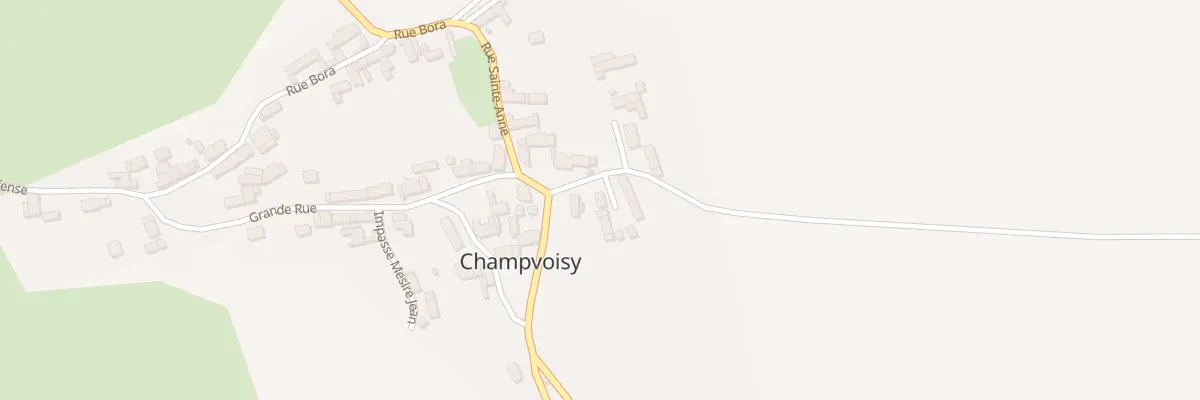 Plan du 5 Imp des Grands Cours à Champvoisy