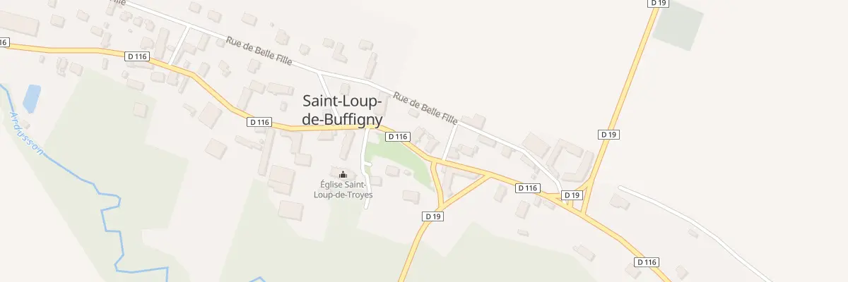 Plan du 6 Rue de l’Ardusson à Saint-Loup-de-Buffigny