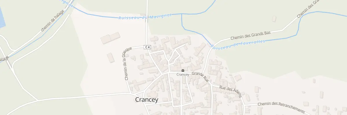 Plan du 3 Rle aux Librés à Crancey