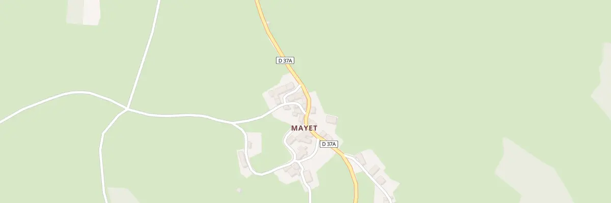 Plan du 5331 Mayet à La Chapelle-Agnon