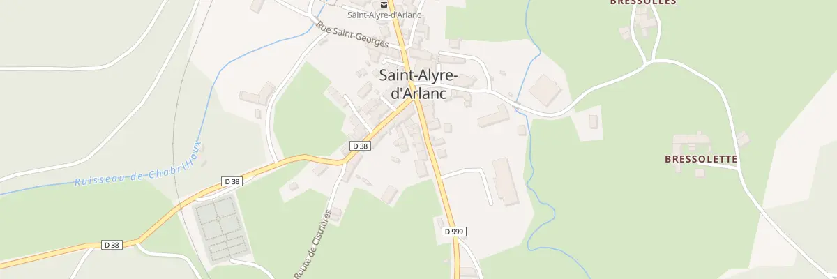 Plan du 5152 Le Bourg à Saint-Alyre-d’Arlanc