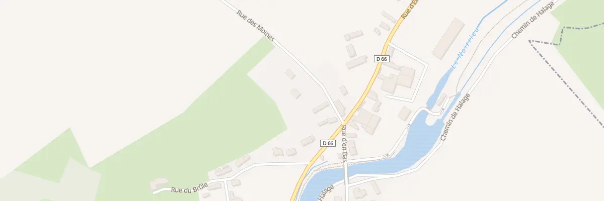 Plan du 3 Rue des Moines à Vénérolles
