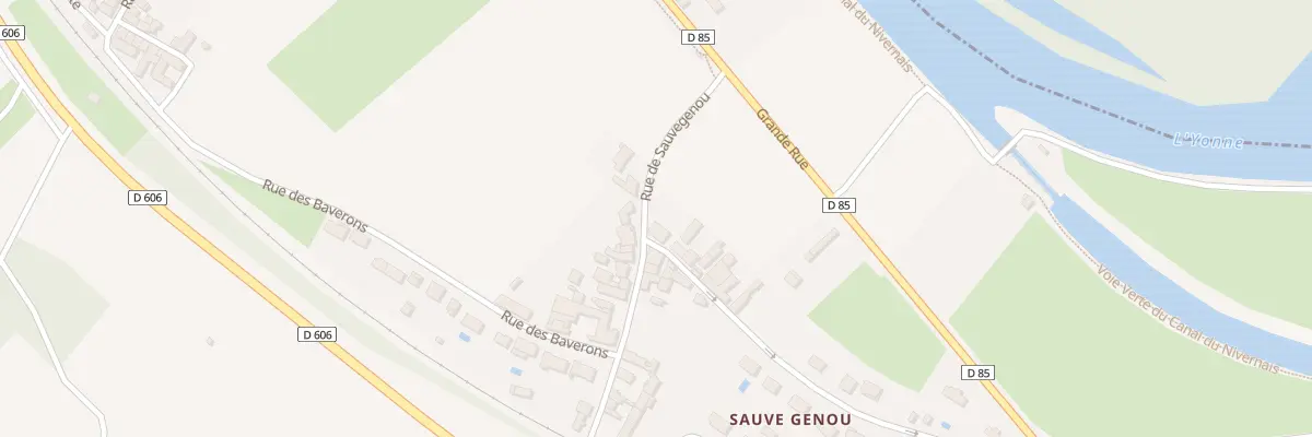 Plan du 5 Rue de Sauve Genou à Vincelles