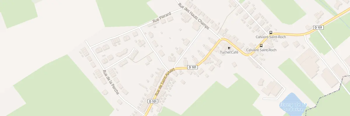 Plan du 2 Rue de Varsovie à Thivencelle