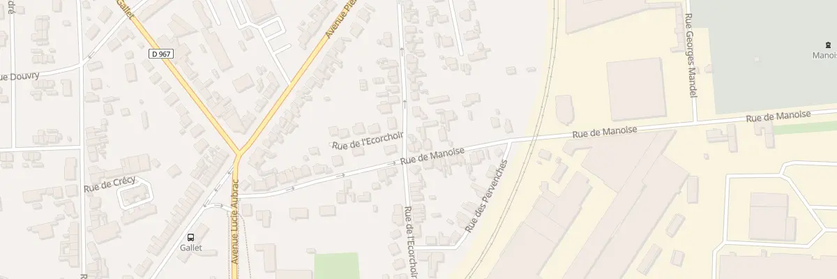 Plan du 39 Rue de Manoise à Laon