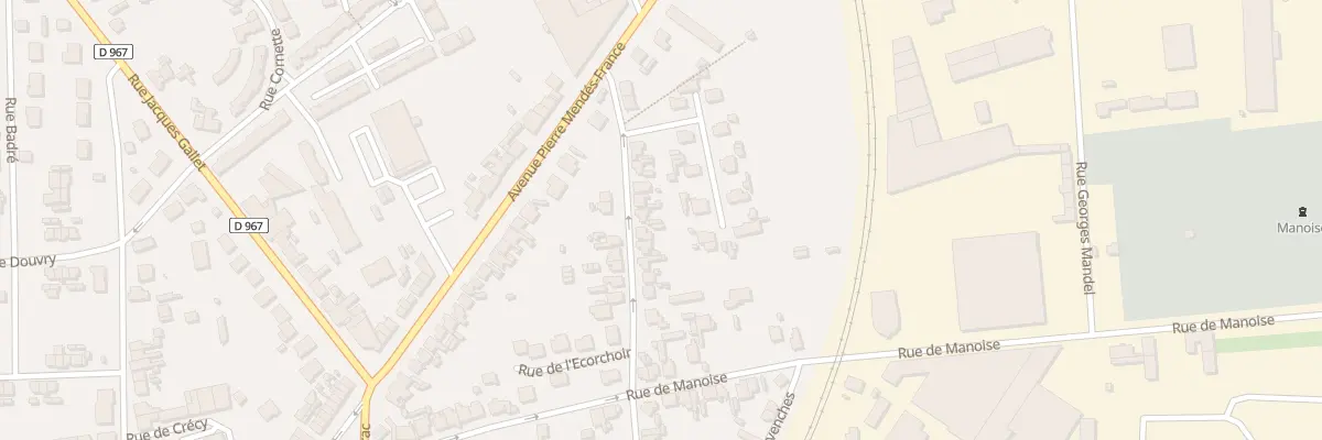 Plan du 44 Rue de l’Ecorchoir à Laon