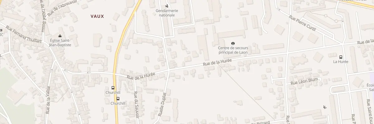Plan du 41 Rue de la Hurée à Laon