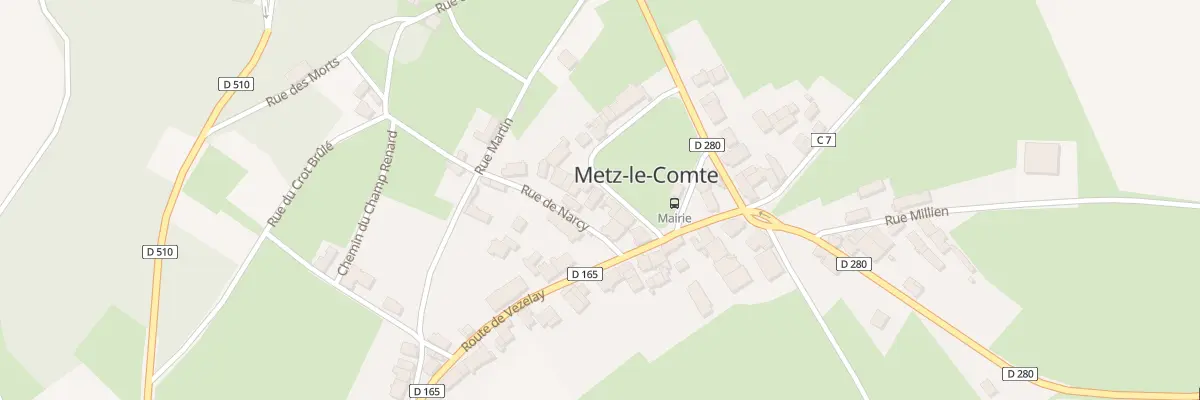 Plan du 3 Pl de la Mairie à Metz-le-Comte