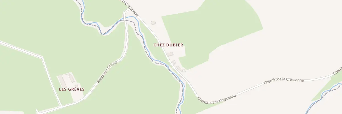 Plan du 3 Che de la Cressonne à Saint-Hilaire-Fontaine