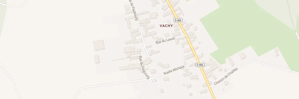 Plan du 259 Hameau de Vachy à Champlost