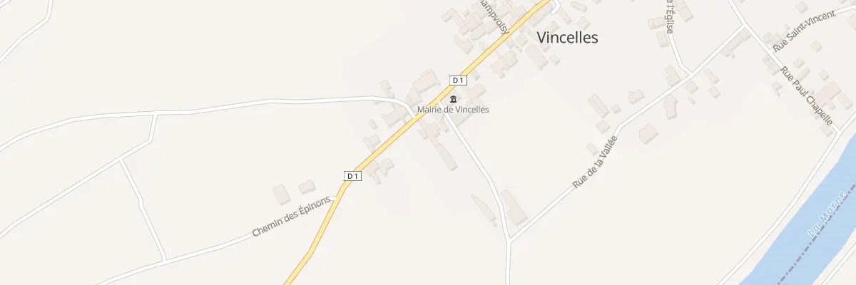 Plan du 31 Rue d’Argentelle à Vincelles
