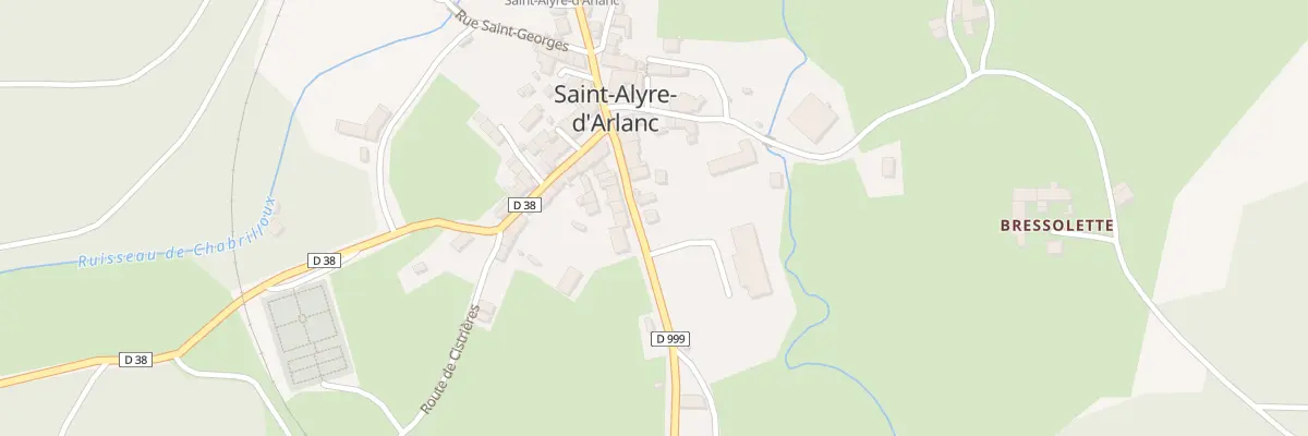 Plan du 5236 Le Bourg à Saint-Alyre-d’Arlanc