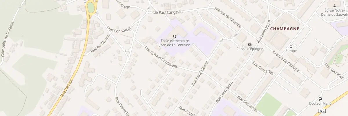Plan du 11 Rue Sylvain Cordevant à Laon