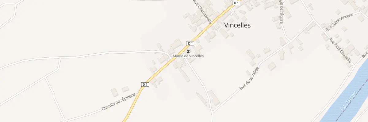 Plan du 27 Rue d’Argentelle à Vincelles