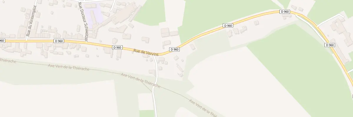 Plan du 920 Rue de Vervins à Guise