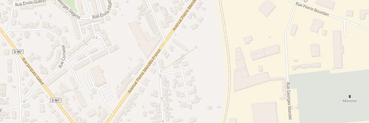 Plan du 74 Rue de l’Ecorchoir à Laon