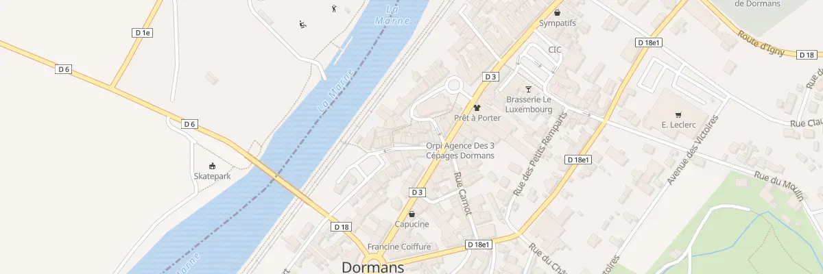 Plan du 8B Rue Denfert Rochereau à Dormans