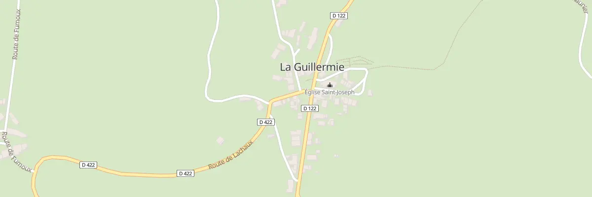 Plan du 5035 Le Bourg à La Guillermie