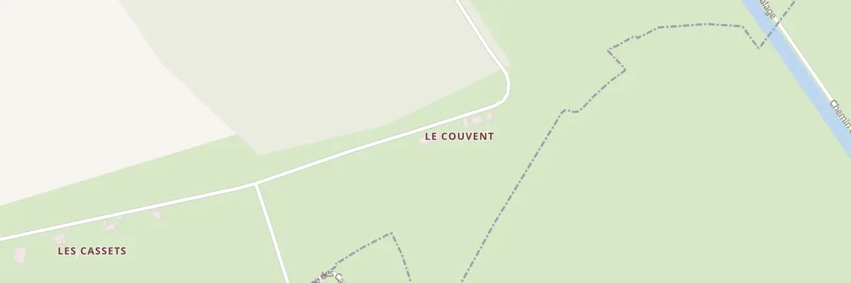 Plan du 5236 Le Couvent à Paray-le-Frésil