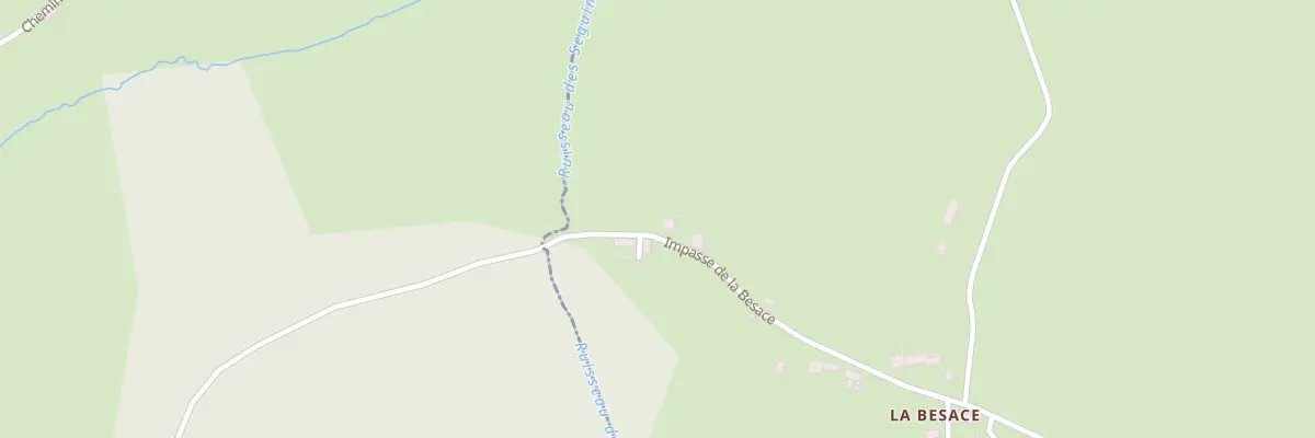 Plan du 5036 La Besace à Garnat-sur-Engièvre