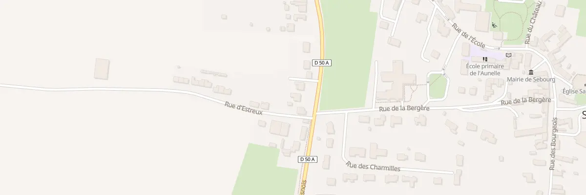 Plan du 5 Rte Departementale 50 à Sebourg