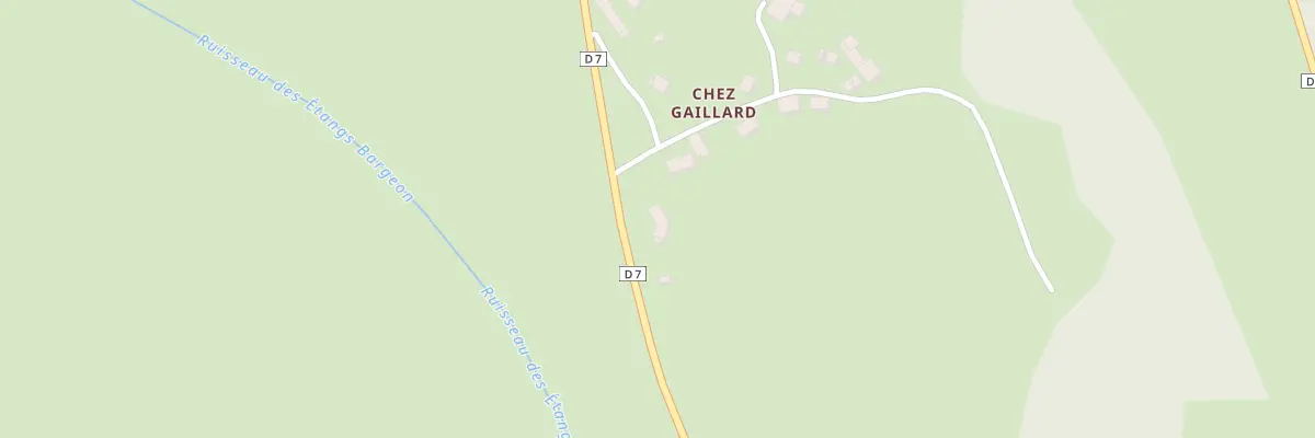 Plan du 5186 Le Piodet à Nizerolles