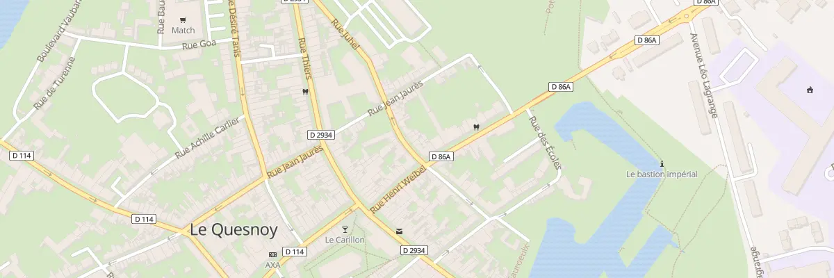 Plan du 6 Rue de L Aulette au Quesnoy