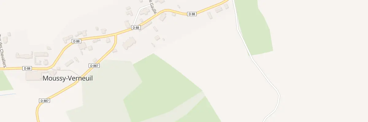 Plan du 15 Rue du Chemin des Dames à Moussy-Verneuil