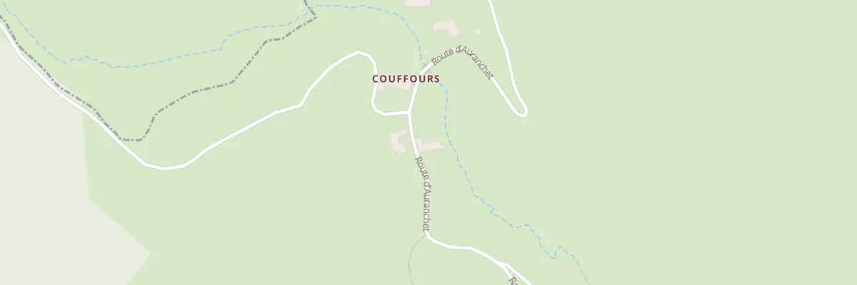 Plan du 2 Couffours à Arzenc-de-Randon