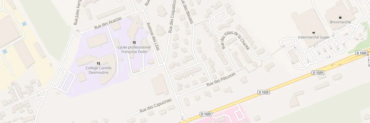 Plan du 47 Rue des Géraniums à Guise