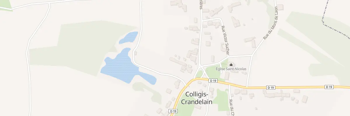 Plan du 24 Le Village à Colligis-Crandelain