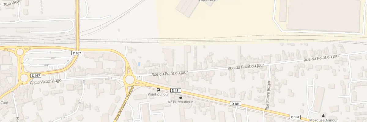 Plan du 35 Rue du Point du Jour à Laon