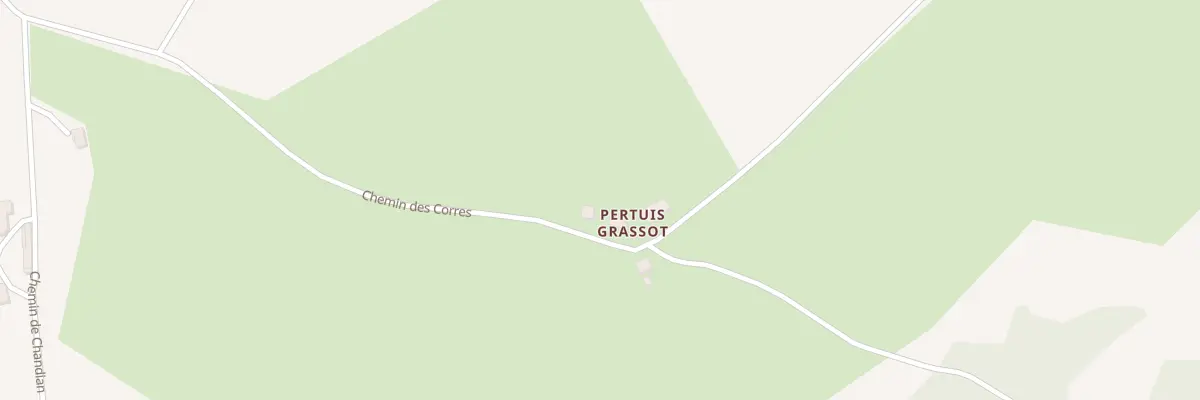 Plan du 71 Che des Corres à Isserpent
