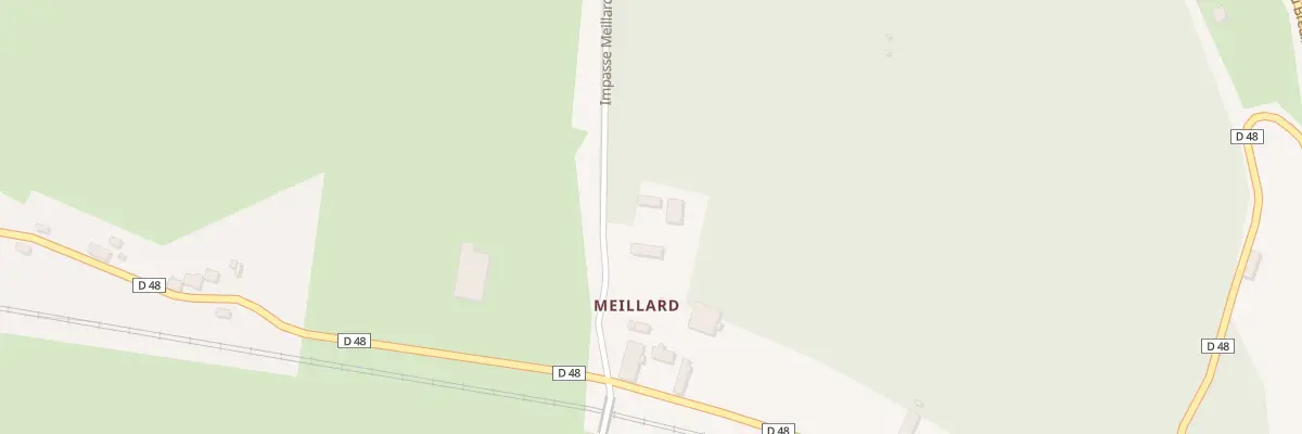 Plan du 2 Imp Meillard à Saint-Prix