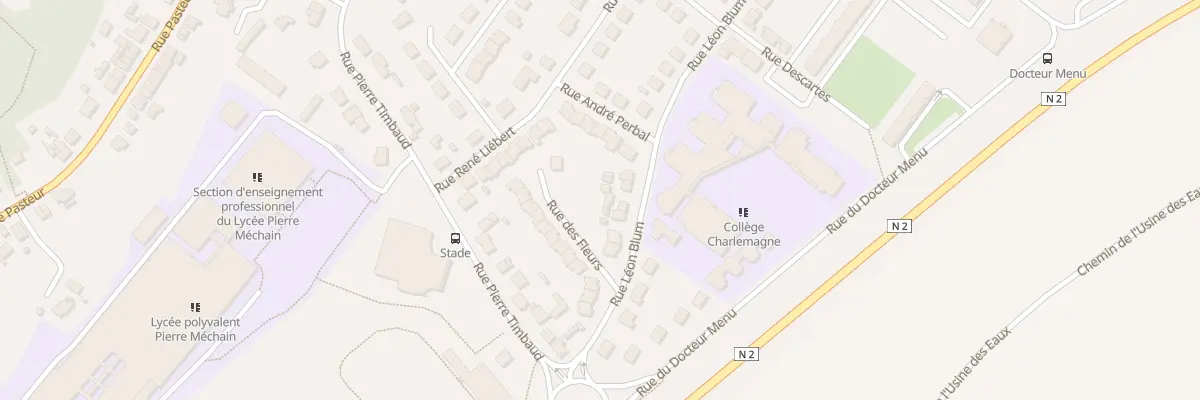 Plan du 120 Rue Léon Blum à Laon