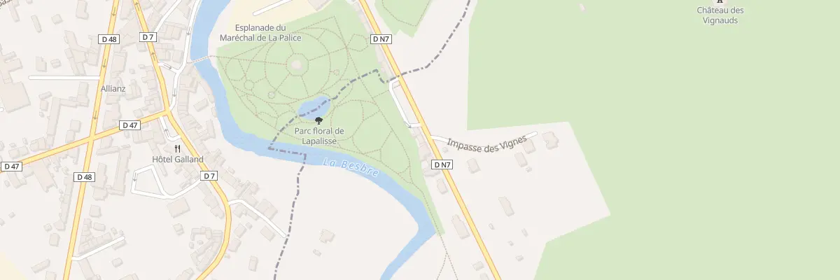 Plan du 77 Rte Bleue à Saint-Prix